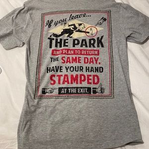 Cast exclusive hand stamp cast member T shirt